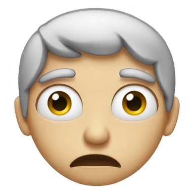 an irritated eye sticker