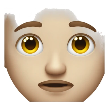 Face with Eye twitch sticker