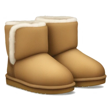 cute ugg slippers sticker