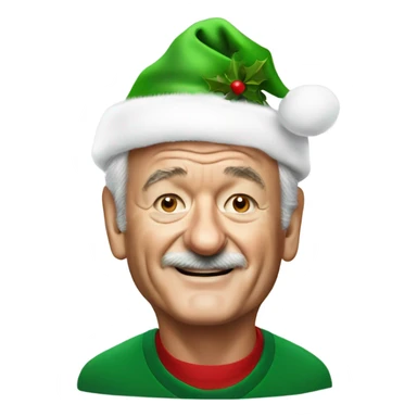 Christmas Bill Murray sticker