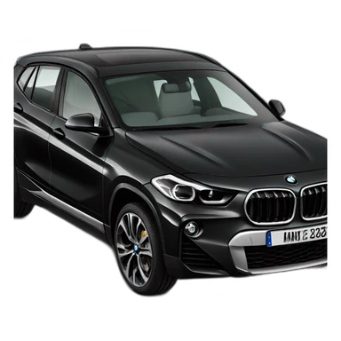 Black bmw x2 sticker