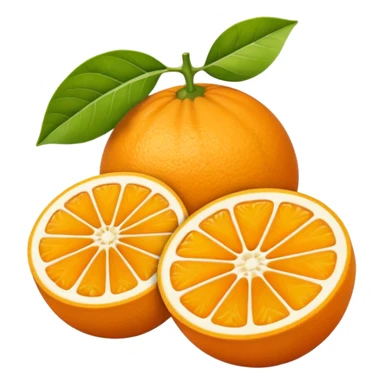 Bergamot sliced sticker