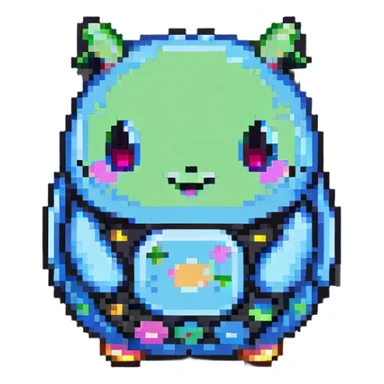 Tamagotchi digital pet sticker