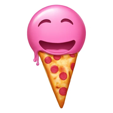 bubble gum but the flavor is pizza sticker