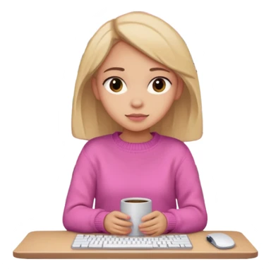 Computer on Netflix giving Pinky girly cozy vibes  sticker