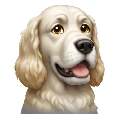 big, sweaty dog sticker