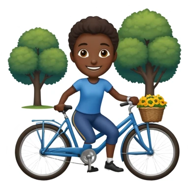 Assimi goïta en vélo sticker