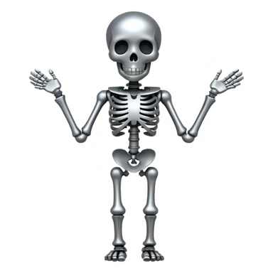 Wind-Up Skeleton sticker