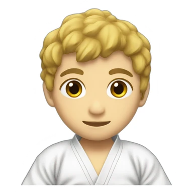 Judoka sticker