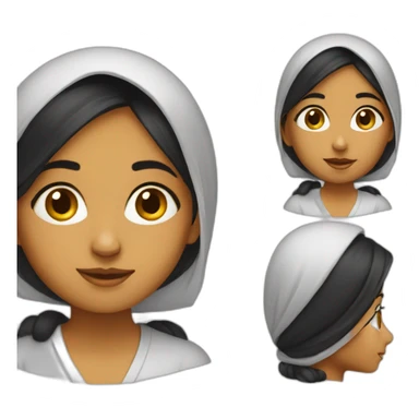 Punjabi girl  sticker
