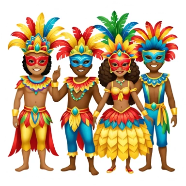 rio de janeiro carnival sticker