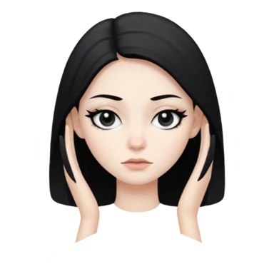 make a emo person emoji sticker