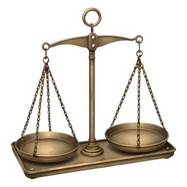 Hanging Balance Scales sticker