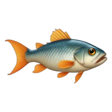 fish cooked sticker