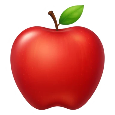 the flash apple emoji sticker