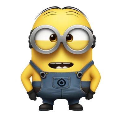 Despicable 4 character mega minion  sticker