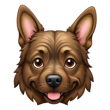 Tennessee tree brindle dog sticker