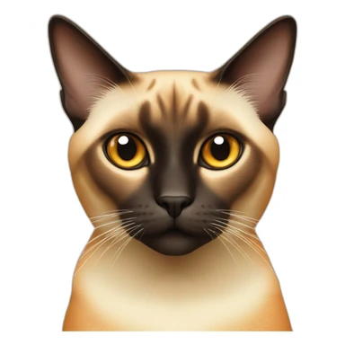 a-siamese-cat-with-a-orange-cat sticker