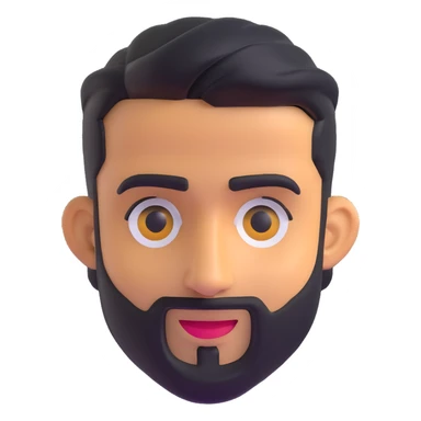 Riyad Mahrez, famous Algerian footballer, portrait, 3D emoji style sticker