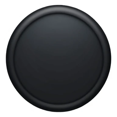 I want you to make a location symbol that's like a circle with a pointy bottom like this aesthetic ○●●□■♤♡♡◇♧☆▪︎¤ like the classic location symbol on Google maps but black sticker