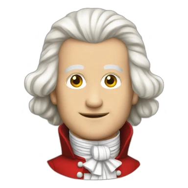 Mozart sticker