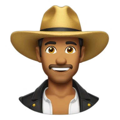 hot panchito sticker