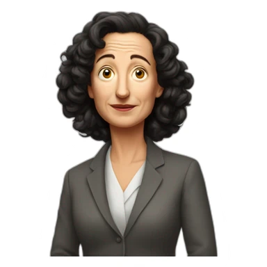 shrugging femke halsema sticker