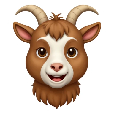 Goat Crying laught sticker