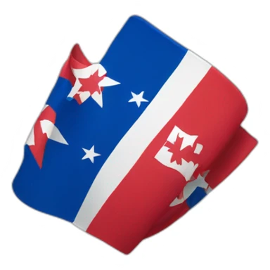 Dominican and Panamá flag sticker