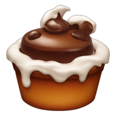 Molten cake sticker