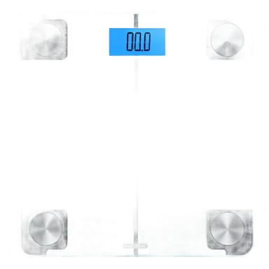 Weight body scale sticker