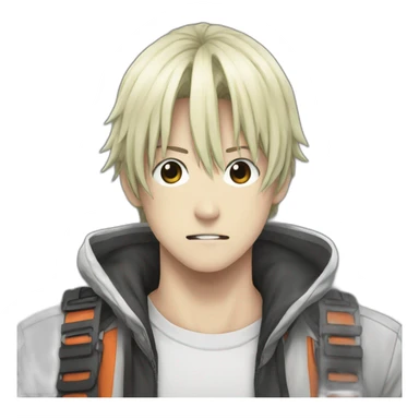 Chainsaw man manga sticker