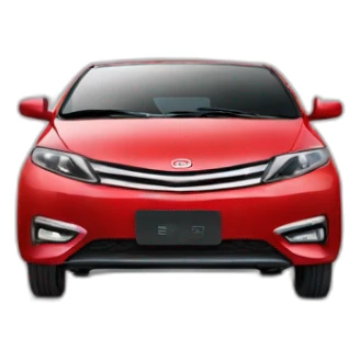 byd electro car 2023 front sticker