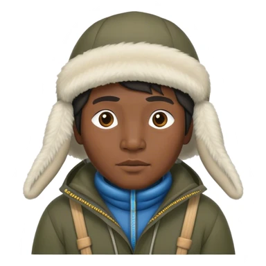 Inuit fisherman sticker