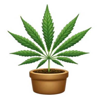 Cannabis sticker