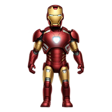 fullbody iron man sticker
