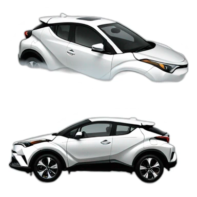 toyota chr sticker