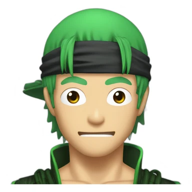 zoro qui embrasse robin sticker
