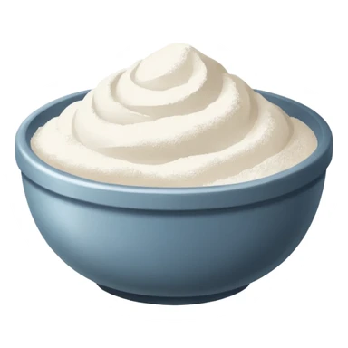 Flour in the bowl sticker