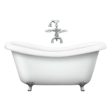 white bathtub filled with foam sticker