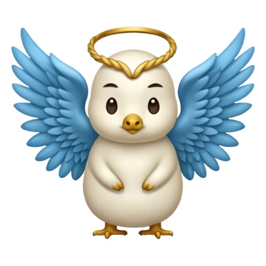 un animal ange de mongolie sticker