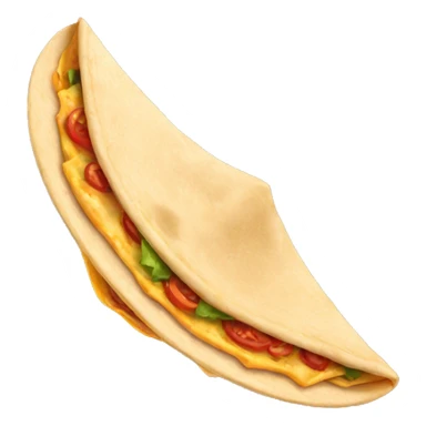 flying tortilla sticker