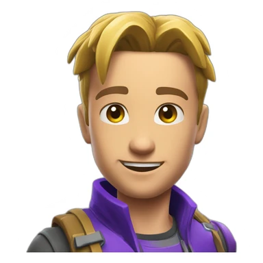Miature fortnite (tuto comment faire des gammes bots) sticker