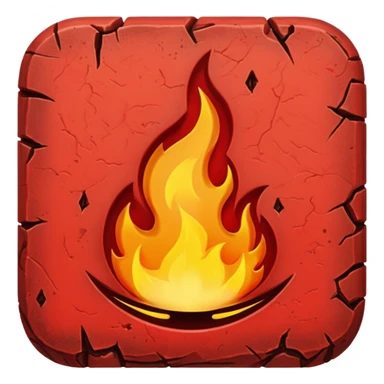 Burn scar sticker
