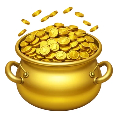 Pot of gold sticker