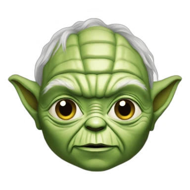 Yoda qui dors sticker