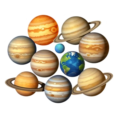 Aline all the planets in a straight line 8 only only 8 sticker