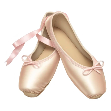 Bege ballet pointe shoes sticker