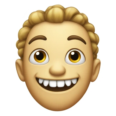 Beautiful fish with underbite sticker