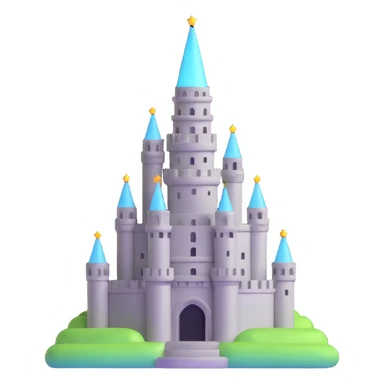 Oxford Babel Tower with glowing silver magic sticker